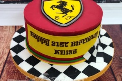 Kilian - Formula 1 Ferrari Birthday Cake