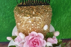 Patricia - Sequins and Roses Birthday Cake