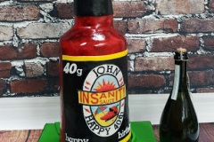 John - Dave's Insanity Hot Sauce Birthday Cake