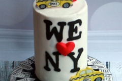 I Heart New York Birthday Cake