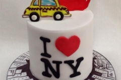 New York Birthday Cake