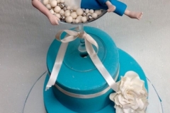 Stephanie - Nurse in a Martini Glass Birthday Cake