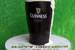 Darragh - Pint of Guinness Birthday Cake