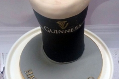 Pint of Guinness Birthday Cake