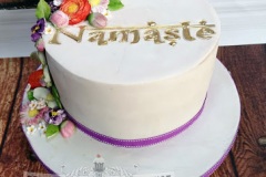 Paula - Namaste Birthday Cake
