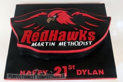 Dylan - Redhawks 21st Birthday Cake