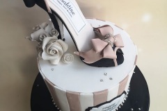 Ger - Bling Shoe Birthday cake