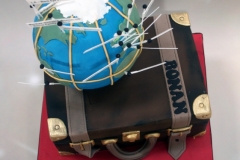 Ronan - Globetrotting Birthday Cake