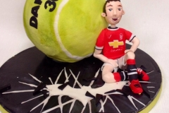 Darren - Tennis Ball Birthday Cake