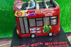 Brian Thomas - Open Top Bus Birthday Cake
