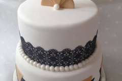 Art Deco Birthday Cake