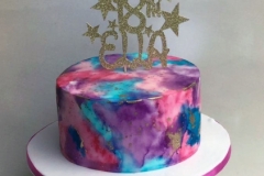 Ella - 18th Birthday Cake, watercolour