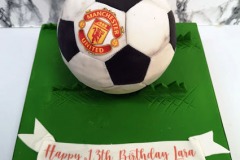 Lara - Manchester Utd. Birthday Cake
