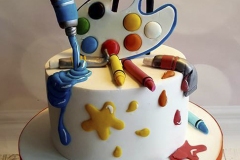 Myka - Artist Birthday Cake