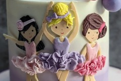 Lyla - Ballerina Birthday Cake