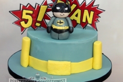 Evan - Batman Birthday Cake