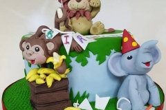 Zach - Zoo Birthday Cake