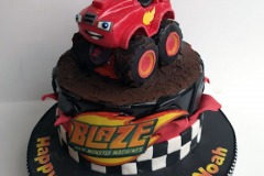 Noah - Blaze and the Monster Machines Birthday Cake