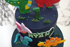 Ryan - Dinosaur First Birthday Cake