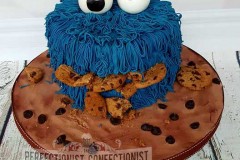 Gloria - Cookie Monster Birthday Cake