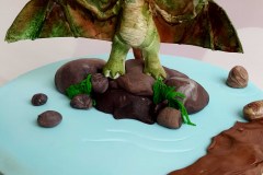 Kennedy - Pterodactyl Dinosaur Birthday Cake