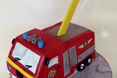 Keelin - Fireman Sam Fire Engine Birthday Cake