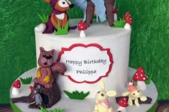 Philippa - Woodland Birthday Cake