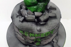 Kennedy  - Incredible Hulk Birthday Cake