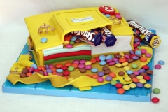 Smarties!!!  Smarties Cake