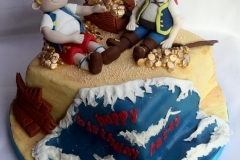 Harry -The Neverland Pirates Birthday Cake