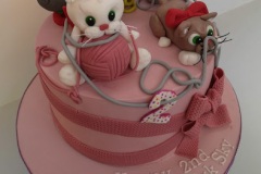 Cigdem - Kittens Birthday Cake