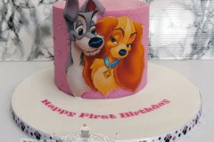 Thomas - Lady and the Tramp Birthday Cake