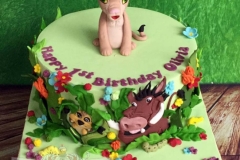 Olivia - Lion King Birthday Cake