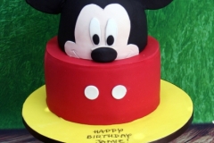 Jamie - Mickey Mouse Birthday Cake