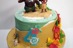 Ashish - Moana Birthday Cake