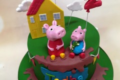 Tadhg - Peppa Pig Birthday Cake