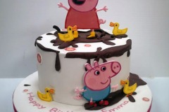 Emma - Peppa Pig Birthday Cake