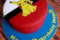 Hugo - Pikachu Pokemon Birthday Cake