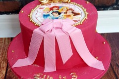Ella - Pink Princess Birthday Cake