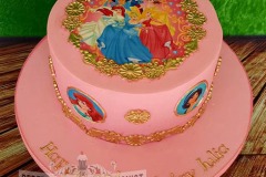Julie - Princesses Birthday Cake