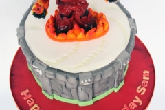 Sam - Hothead Skylander Birthday Cake
