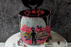 Bram - Spiderverse / Miles Morales Birthday Cake