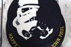 John Paul - Storm Trooper Birthday Cake