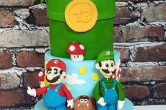 Robyn - Super Mario Birthday Cake