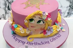 Olivia - Tangled Birthday Cake