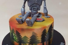 Ava - The Iron Giant Birthday Cake
