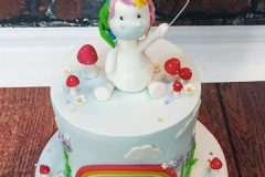 Talia - Unicorn First Birthday Cake