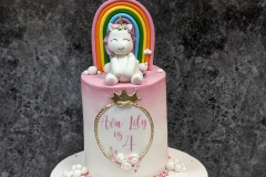 Ava-Lily - Unicorn Birthday Cake
