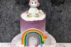 Ava-Lily - Unicorn Birthday Cake