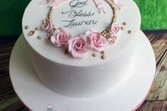 Lauren - Christening Cake / Naming Day Cake